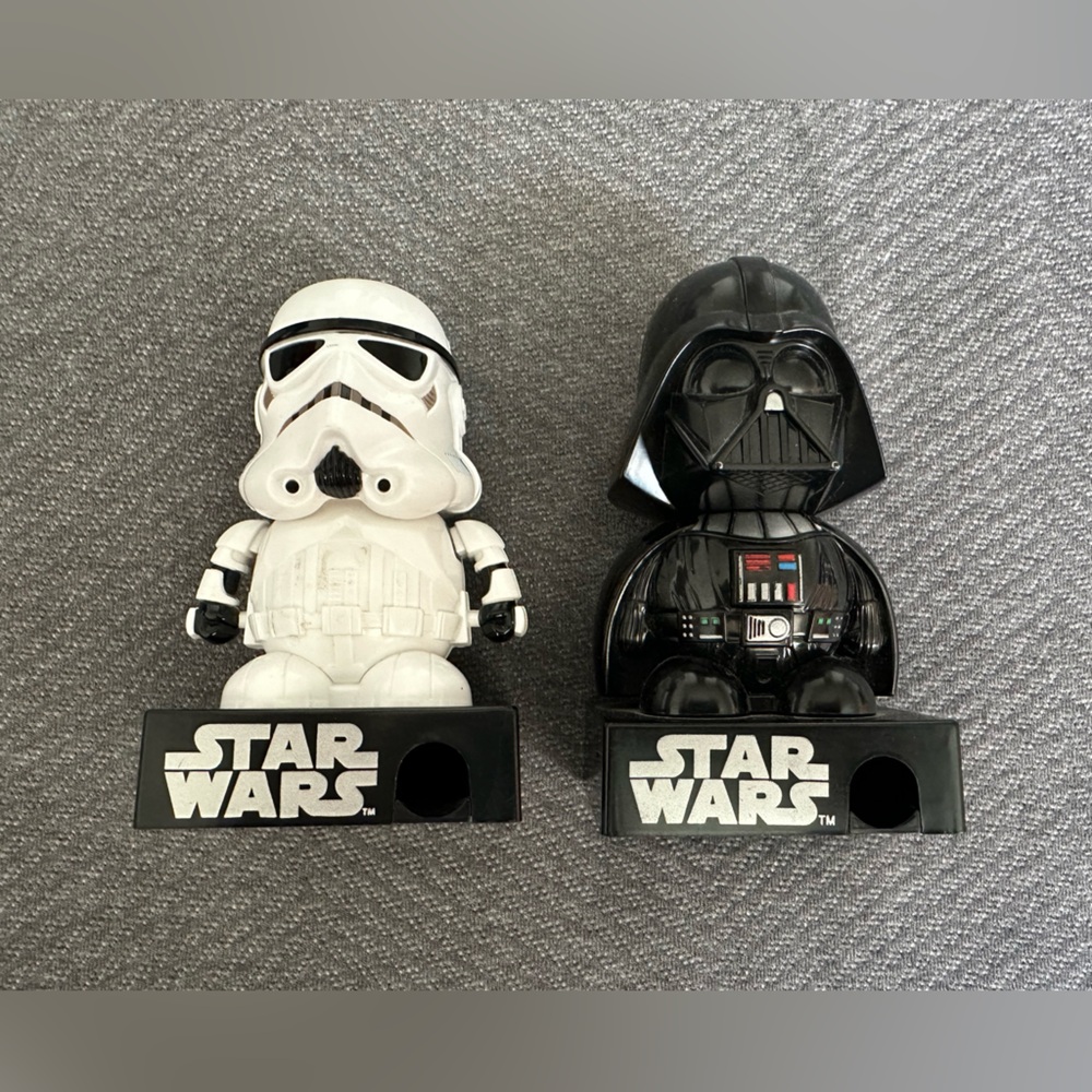 Star Wars Darth Vader & Storm Trooper Candy Dispenser (Lot of 2) Galerie